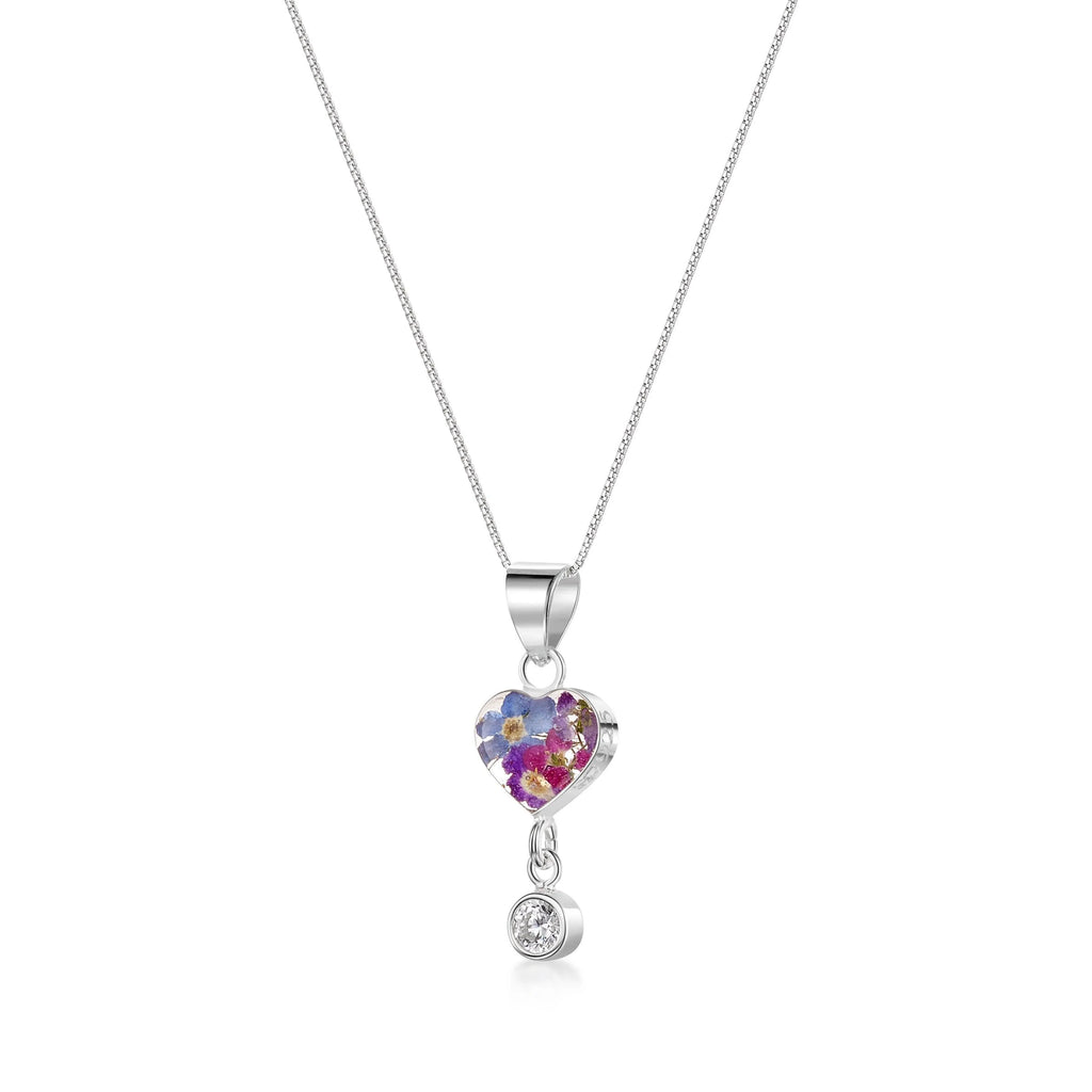 Shrieking Violet's Handmade Birthstone Necklaces: Nature's Beauty in Sterling Silver