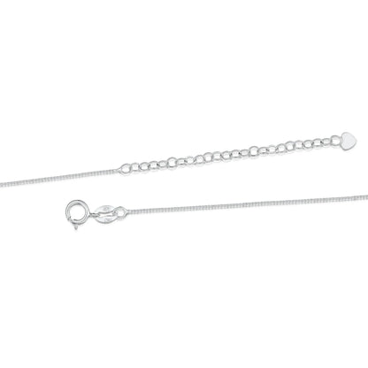 Real White Daisy Pendant Necklace – Sterling Silver Circle Pendant
