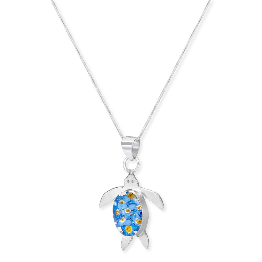 Sterling Silver Turtle Necklace | Handmade Jewellery by Jana Reinhardt |  England | Lily Luna | Edinburgh | Scotland